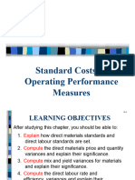 Standard Costs and Operating Performance Measures