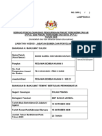 Borang Pencalonan Pengurniaan Pingat Perkhidmatan Awam Kosong