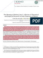 READ - The Meaning of Motion Lines A Review of Theoretical and Empirical Research On