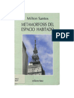 9-Milton-Santos-Metamorfosis-Del-Espacio-Habitado - Cap I - El Redescubrimiento