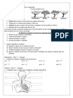 Atividade Extra - 05.03 à 08.03 - Estações do ano; Potenciação; Sistema Respiratório 