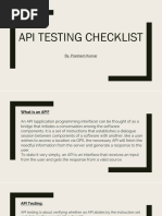 API Testing Checklist