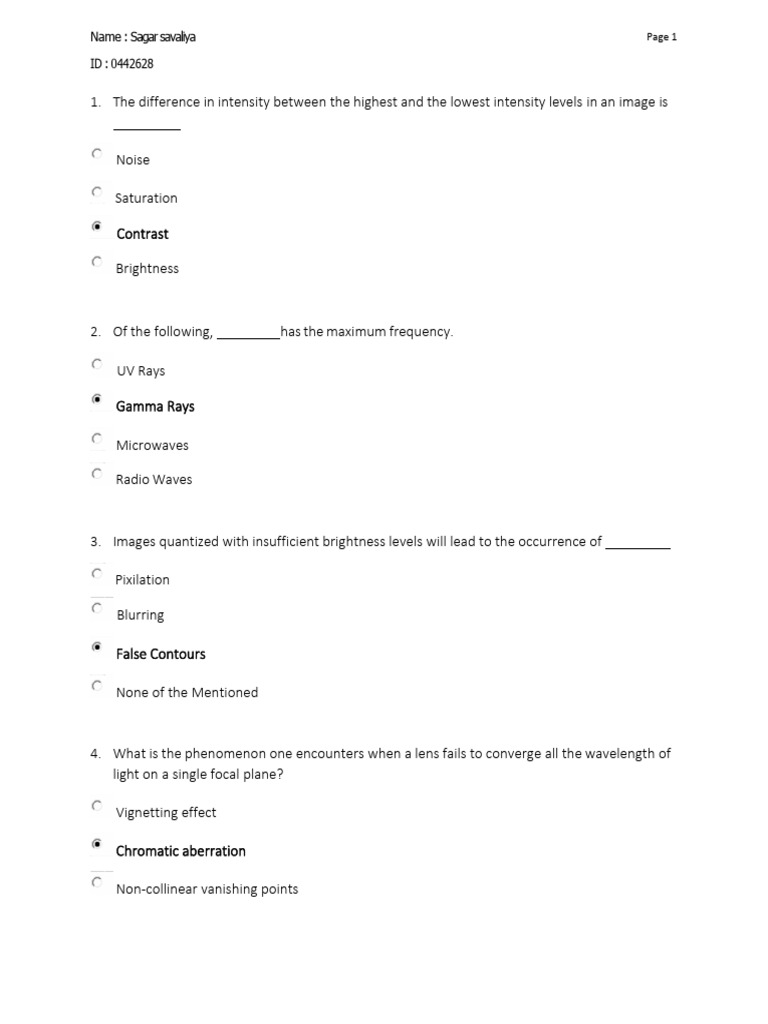 Computer Vision Assignment | PDF