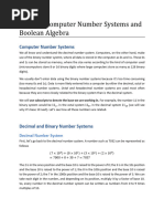 Computer Number Systems Workbook