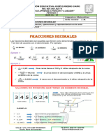 GUIA FRACCIONES DECIMALES 7o - 2023.