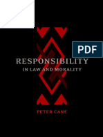 Peter Cane - Responsibility in Law and Morality (2002)