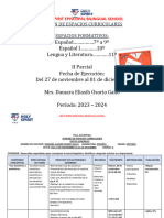 Sesión de Espacios Curriculares Del 27 de Noviembre Al 1 de Diciembre