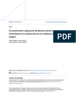 El Conocimiento y Aplicación Del Derecho Animal Como Herramienta Importante