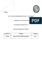 Actividad Fundamental COMCOM #3