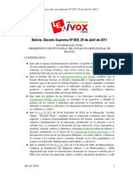 19. DECRETO SUPREMO 859 DE 29 ABRIL 2011 EDUC. CIV. PAT.