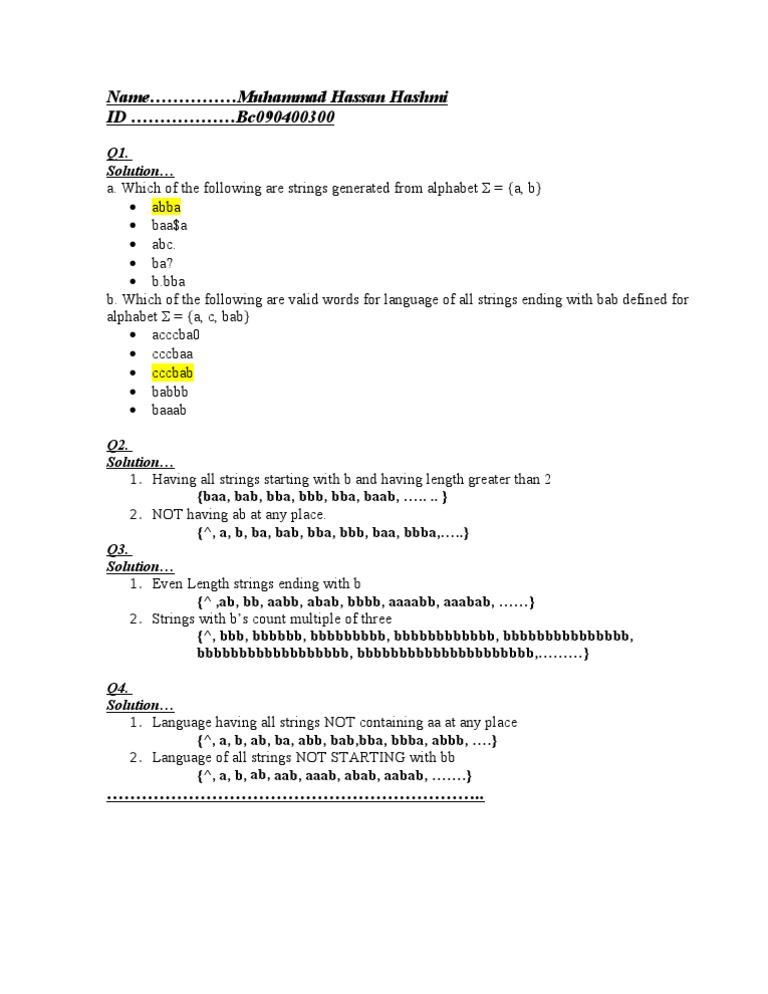 CS402 Assignment Solution 2019 | PDF