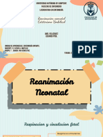 Reanimacion Neonatal Y Cateterismo Umbilical