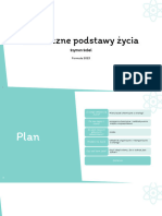 Chemiczne Podstawy Życia - Prezentacja Adnotacje