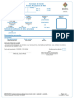 Documentos Personales: Formulario N°: 134468 Trámite: Actualización de RDA