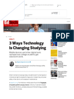3 Ways Technology Is Changing Studying - EdTech Magazine