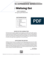 The Waltzing Cat - Score