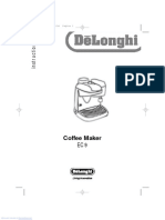 Manual DeLonghi EC9 UK