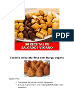 20 Receitas de Salgados Vegano