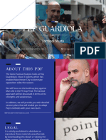 Pep Guardiola Tactical Study