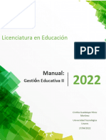 Gestion Educativa II