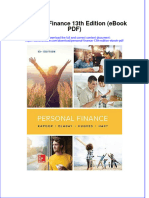 Ebook Personal Finance 13Th Edition Ebook PDF All Chapter PDF Docx Kindle