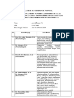 Lembar Revisi Proposal