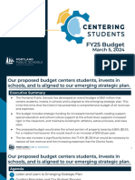 FY25 Budget Presentation