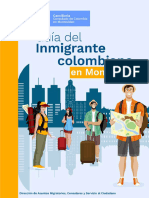 Inmigrante Colombiano en Montevideo