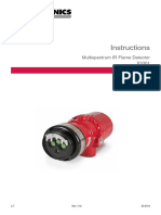 Multispectrum IR Flame Detector X3301 INSTRUCTIONS