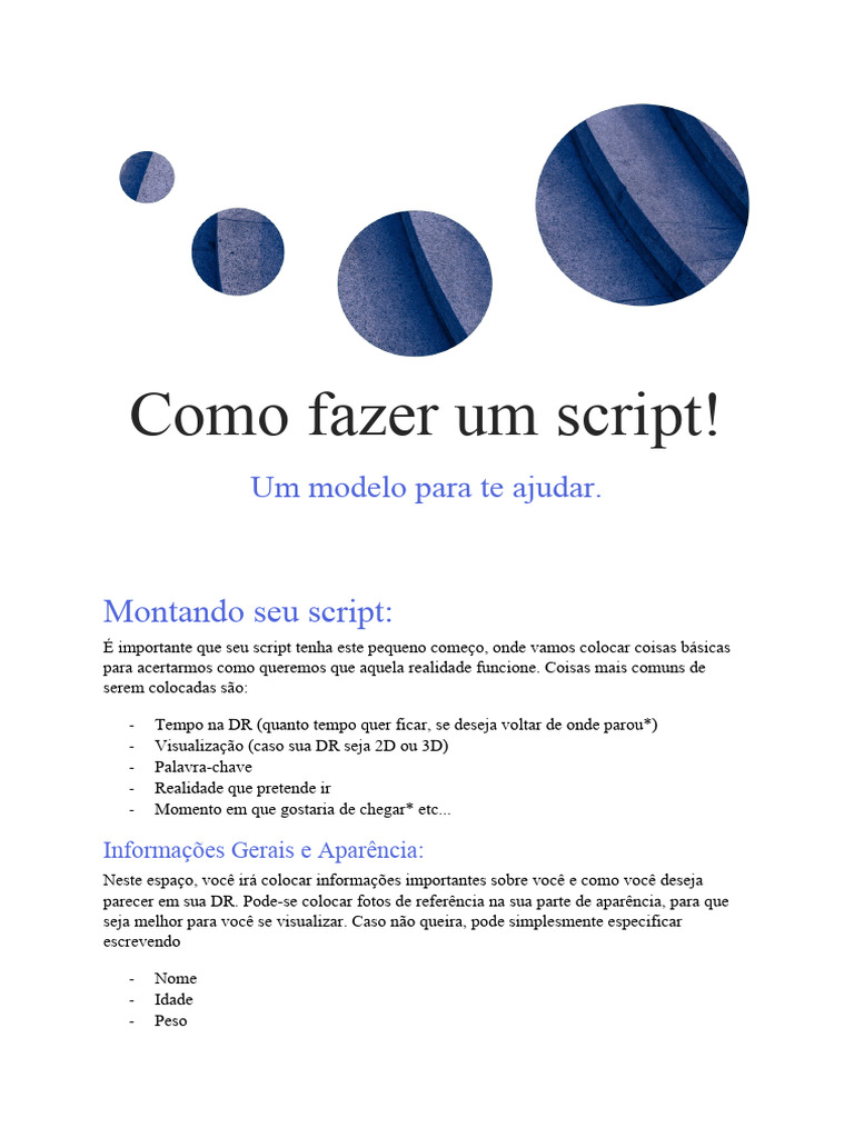 Guia Do Script | PDF