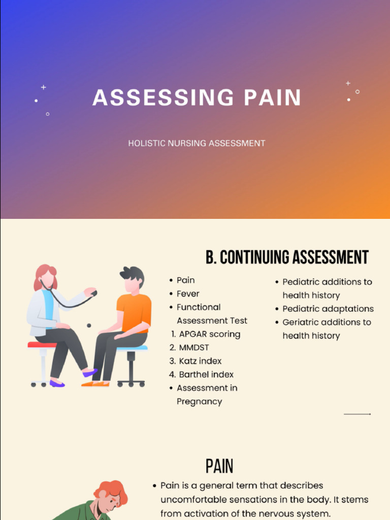 Assessing Pain Pdf