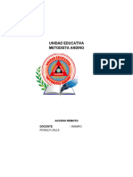 INFORME COMPUTACIÓN. ACESSO REMOTO 26 de Oct