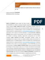 Contestação em Indenizatória Por Danos Morais (Empreendimento Imobiliário)