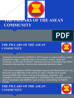 The Pillars of The Asean Community
