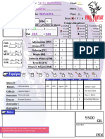 Hoja de Personaje