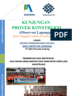 Observasi Konstruksi PT Apg Batch 109