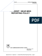 Nearmiss Reporting Policy