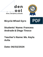 Bicycle Wheel Gyro