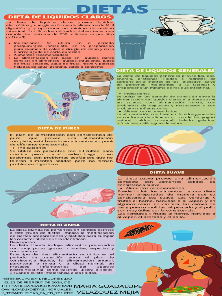 Infografía Comida Saludable Ilustrado Multicolor Pdf Alimentos Dieta