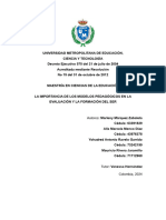 Importancia Modelos Pedagogicos en La Educacion