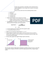 Notes Capacitance