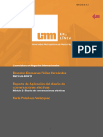 Módulo 2. Actividad 2. Entregable. Reporte de Aplicación Del Diseño de Conversaciones Efectivas