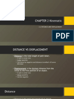 Chapter 2 - 2.2 Distance and Displacement