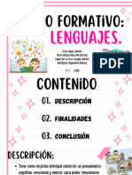 Presentación Campo Formativo Lenguajes