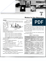 Chapter-2 Motion in One Dimension