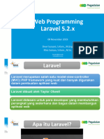 Web Programming (PHP Laravel)