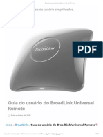 Guia Do Usuário Do BroadLink Universal Remote