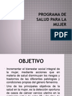 Programa de Salud para La Mujer