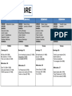 LISTA DE ALABANZA Sep