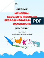Modul Ajar Mengenal Geografis Indonesia